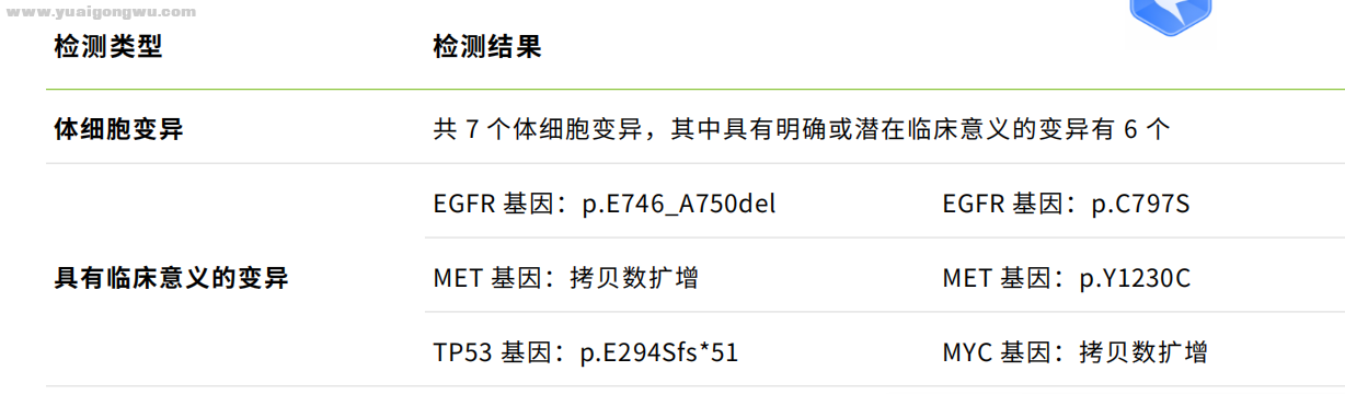 EGFR19+C797S和MET扩增+1230C，奥西＋卡博无效
